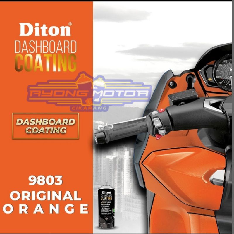 Diton Premium Dashboard Coating DC9803 Original Orange