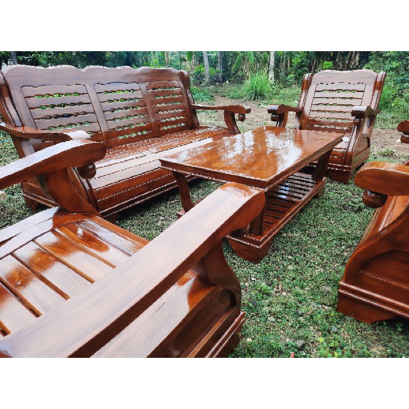 Kursi Tamu Gajah Kayu Jati Tebal