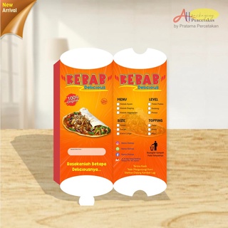 Jual CETAK DUS KEBAB CUSTOM // DUS KEBAB CUSTOM LOGO / DUS KEBAB CUSTOM ...