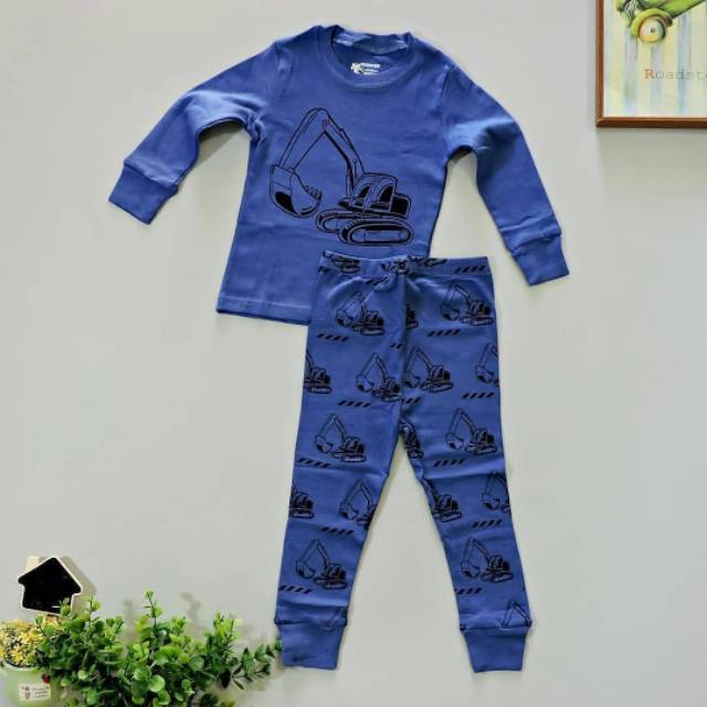 SETELAN PIYAMA ANAK IMPORT PAJAMAS (PREMIUM IMPORT, BRANDED) DP0 -