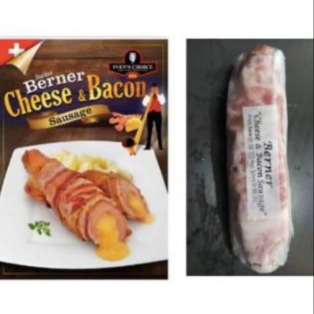 

Berner Cheese and Bacon Saussage Sven's Choice
