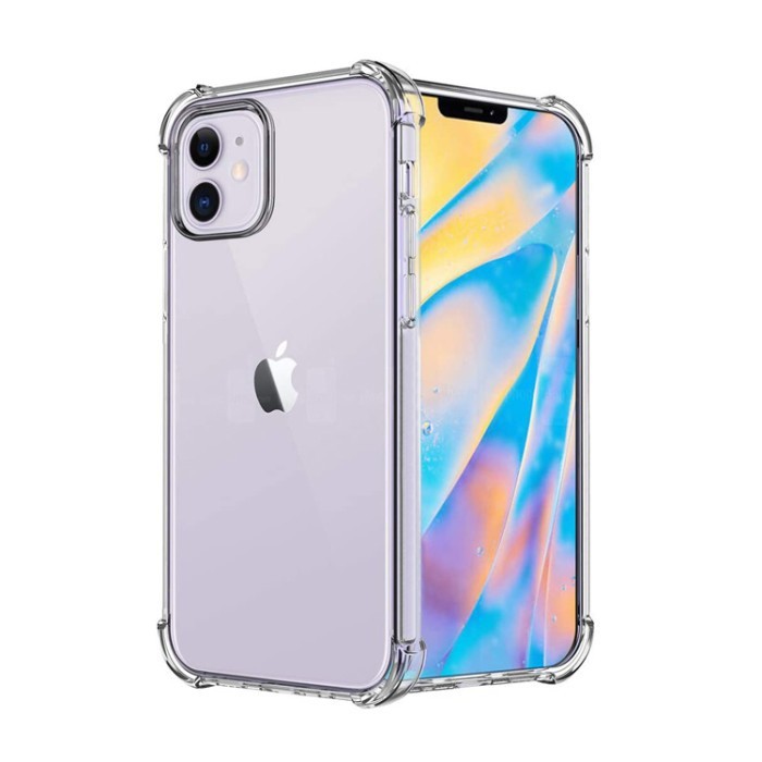 IPHONE 12 MINI IPHONE 12 12 PRO 12 PRO MAX PROMAX CASE ANTICRACK KERAS AKRILIK FUZE HARDCASE CASING CRACK COVER CLEAR BENING TRANSPARAN