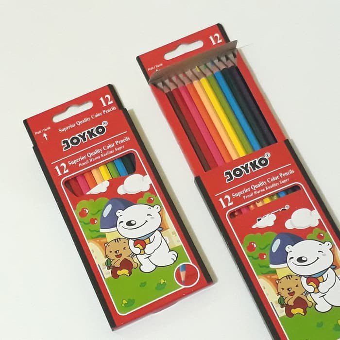 

Pensil Warna Joyko CP-12PB 12 Warna