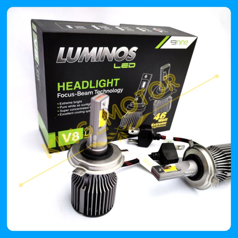 Bulb LED H4 LUMINOS V8 Extream Brightness by 9Nine