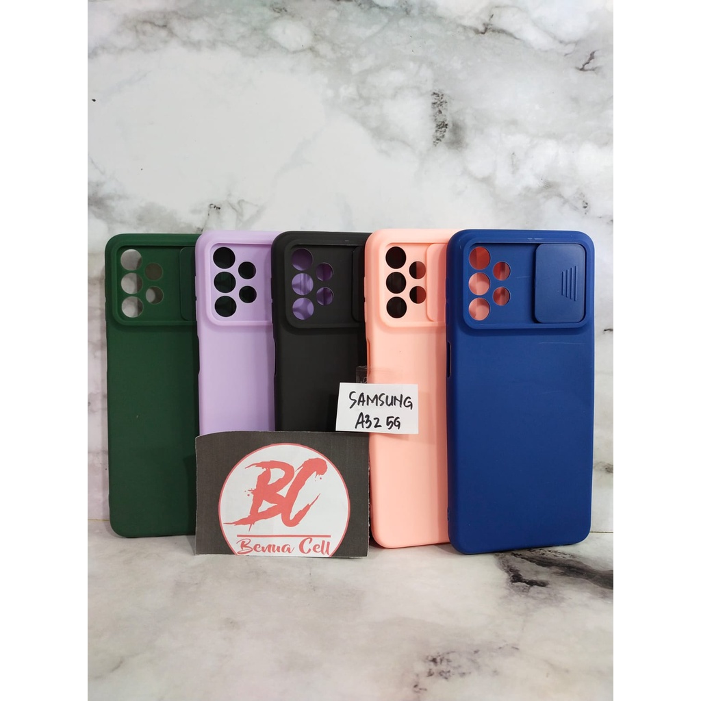 SAMSUNG A12 4G, A12 5G, A32 4G, M12 CASE SLIDE KAMERA SAMSUNG SOFTCASE SLIDING KAMERA - BC