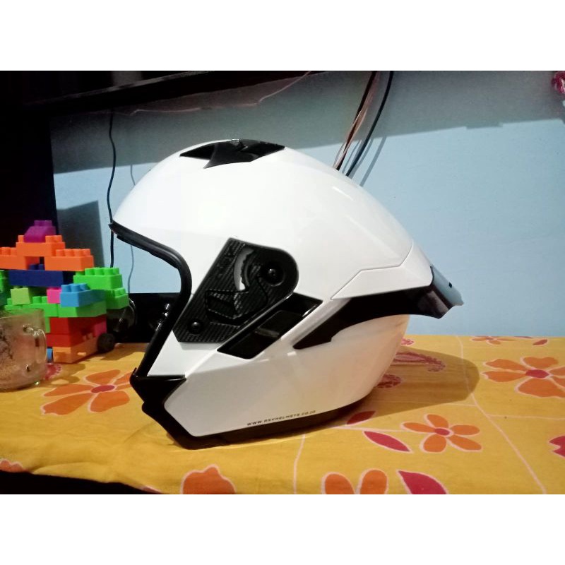 SPOILER HELM RSV300 RSV FF500 Free Buble Warp AKRILIK 3MM CLEAR SMOKE MODEL GPR