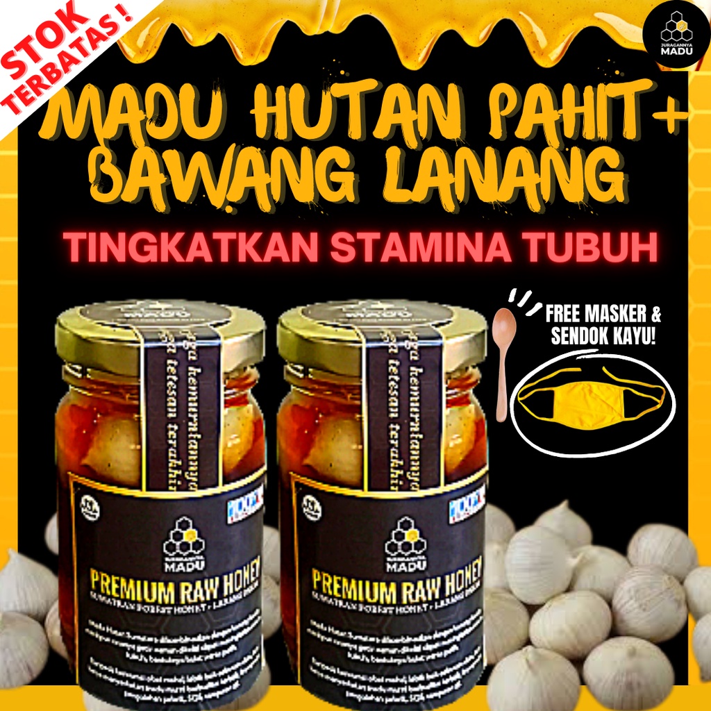 

BAWANG LANANG + MADU HUTAN PAHIT SUMATERA TINGKATKAN STAMINA TUBUH 500 GR