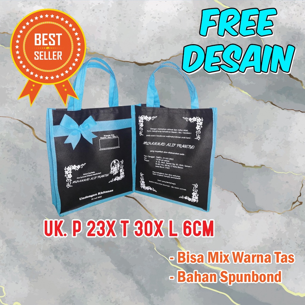 TAS UNDANGAN KHITANAN / SOUVENIR KHITAN