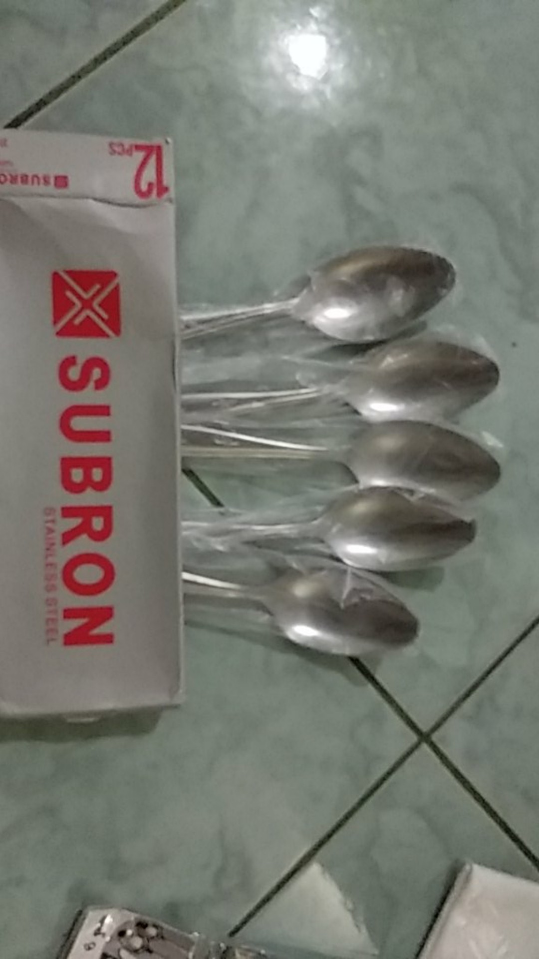 Sendok Makan Rumah Tebal Stainless Steel Per 6pc - Sendok Makan Dollll
