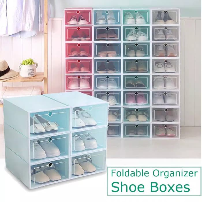 Box / Rak Sepatu A02 - Shoes Organizer -  Lemari Sepatu - Rak Serbaguna