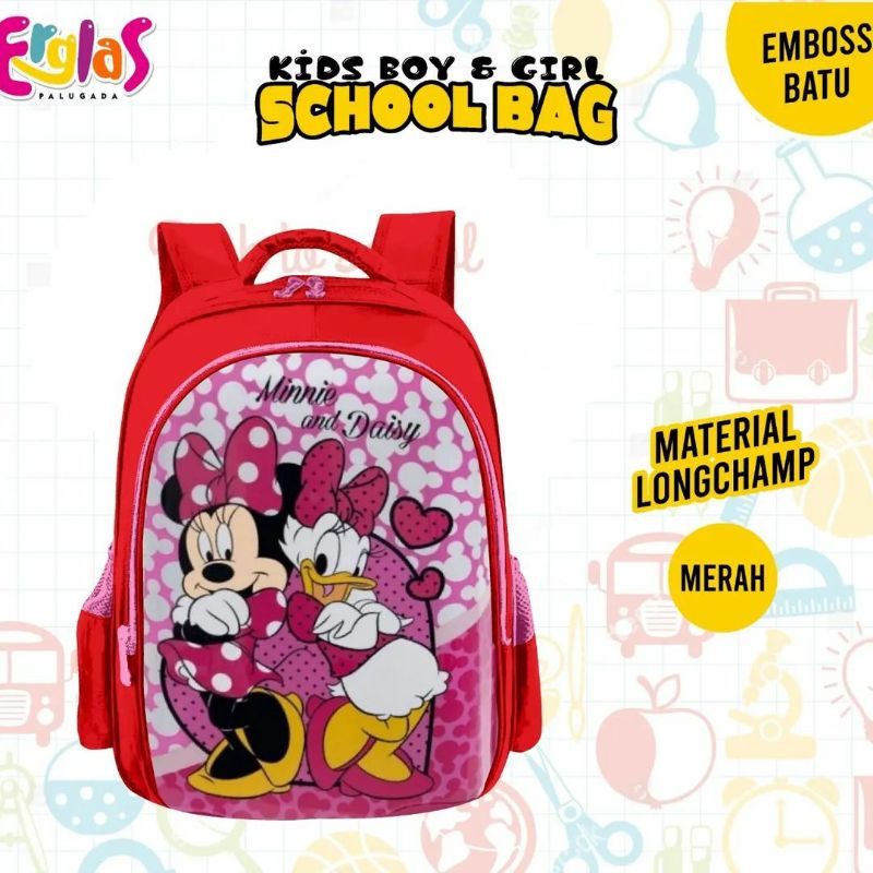 TAS RANSEL EMBOSS ANAK ERGLAS (BRAC928)