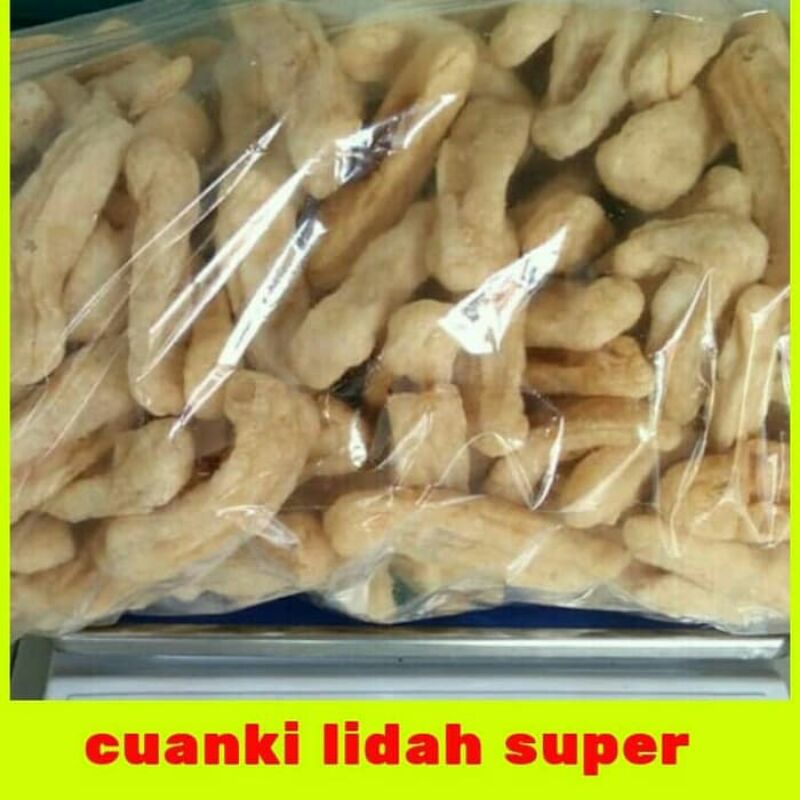 

cuanki lidah khas garut 20 pcs toping baso aci, seblak dll murah ,enak .hieginis