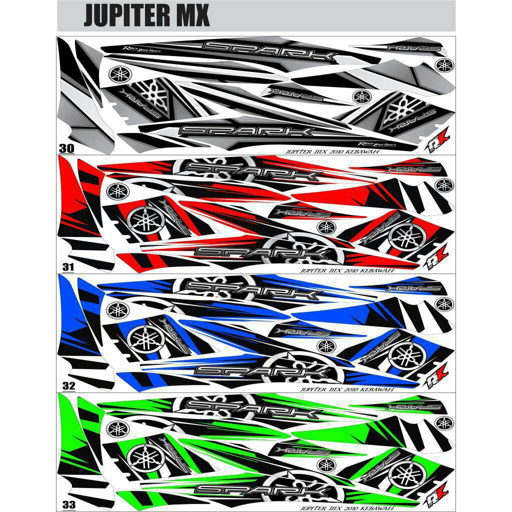 Striping Decal Jupiter Mx Shopee Indonesia