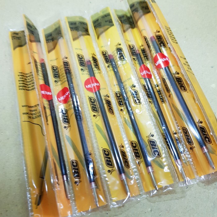 

Terbaru^^ BIC Refill Isi Ballpoint 0.7mm Fine BIG Bolpen Pen 2 dan 4 Warna -q>