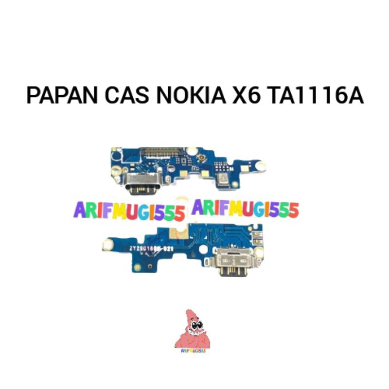 Flexible Konektor Cas Hf  Conektor Charger Nokia X6 TA1116 Original