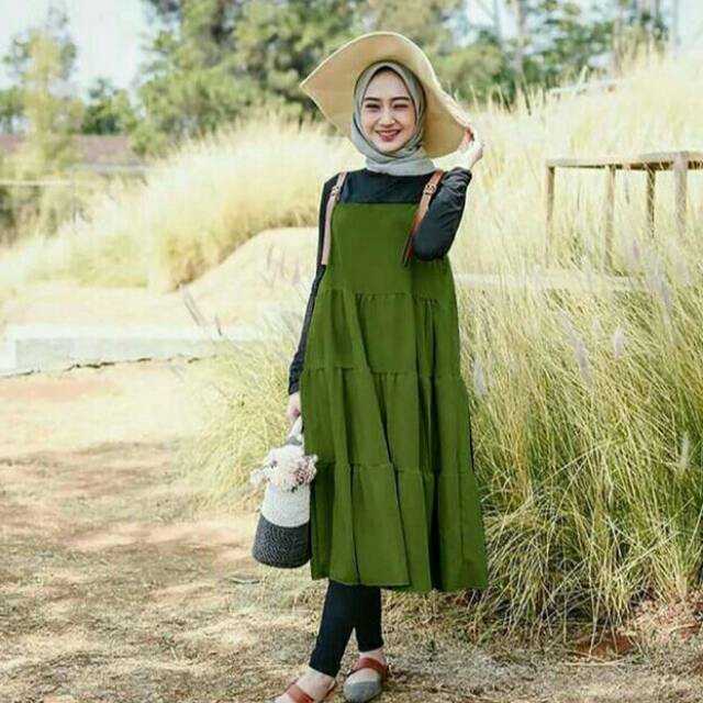 KEANY TUNIK | KENNY TUNIK OVERALL | KEANY MIDI OVERALL | OVERALL WOLFIS WANITA | OVERALL POLOS