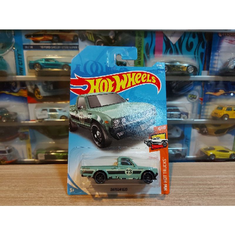 HOT WHEELS DATSUN 620 GREEN ARMY