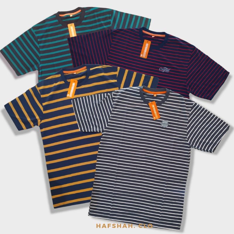 Kaos Ie Tuna Garis [L-XL]