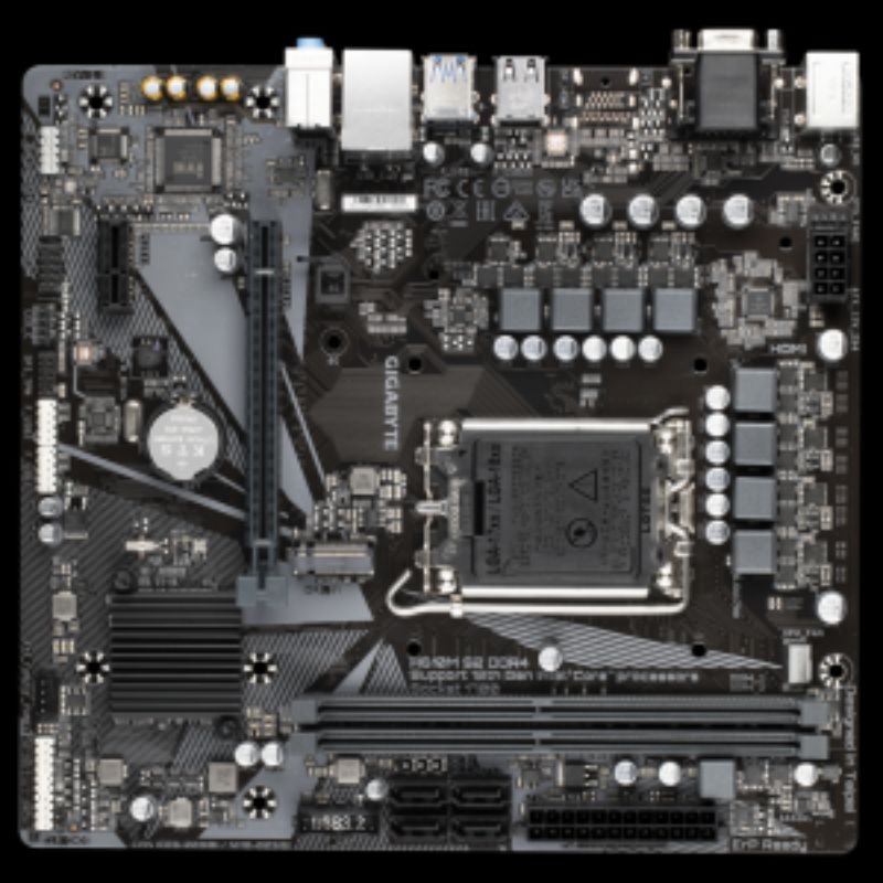 Motherboard Intel Gigabyte H610M S2 (LGA1700, H610, DDR4) LGA 1700