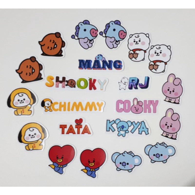 

Sticker BT21 Baby|Stiker deco|Stiker bujo|Stiker cute|Stiker kpop