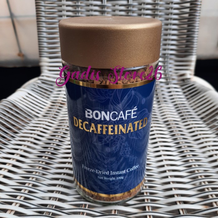 

BONCAFE DECAF 100 GR DECAFFEINATED FREEZE DRIED INSTANT COFFEE