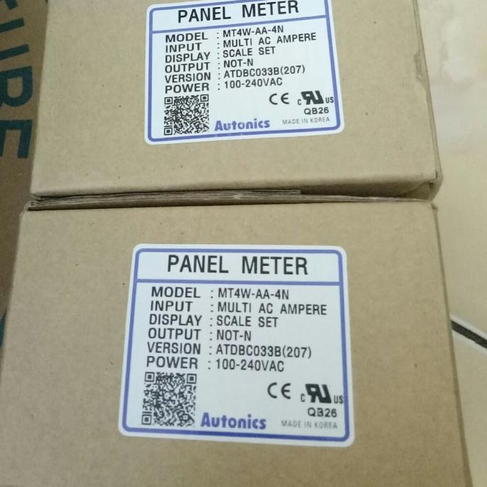 Panel Meter Autonics Mt4W-Aa-4N
