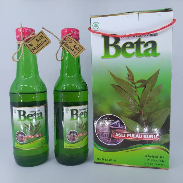 Minyak Kayu Putih BETA -  275ml/isi 2 botol (FREE Bubblewrap & Styrofoam)