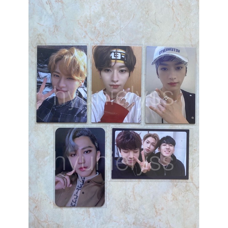Stray Kids GO LIVE Lee Know, Mecima Changbin, IMN Unit & Lee Know Photocards