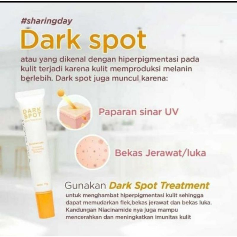 Dark Spot Treatment Serum II Khusus Flek MS GLOW