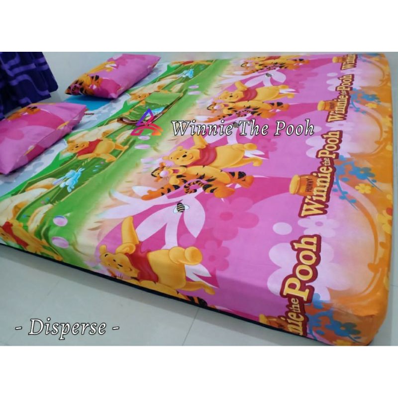 Seprei motif pooh no.1 Katun Disprese