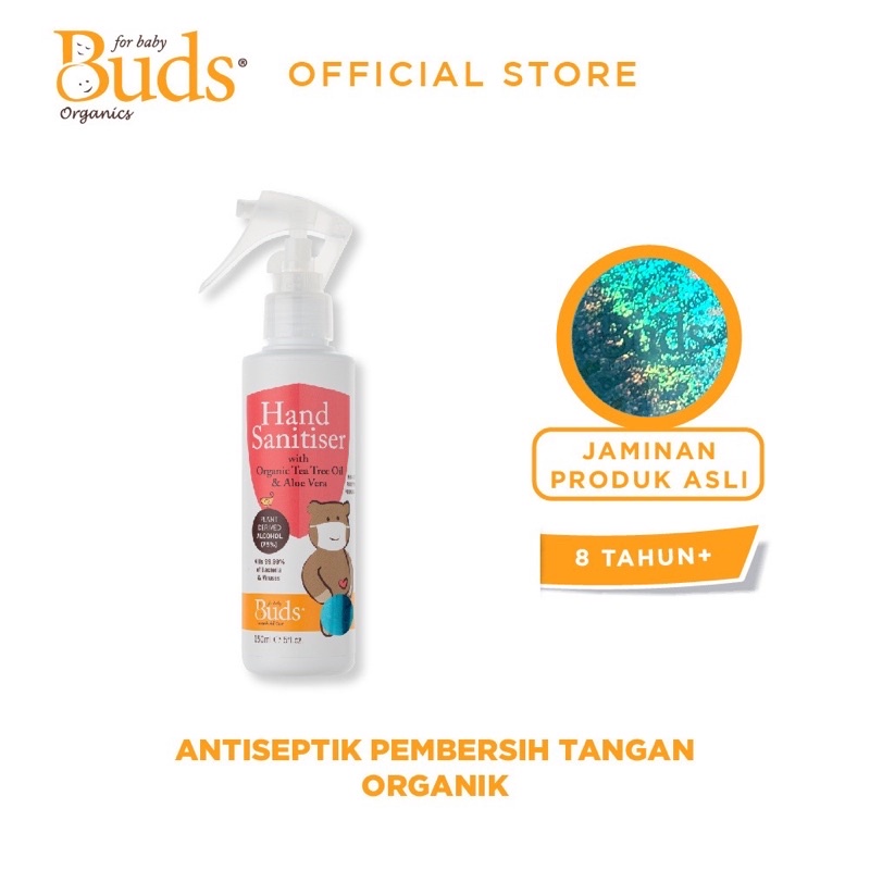 Buds Organics Hand Sanitizer 60 ml / 150ml Hand Sanitizer Anak