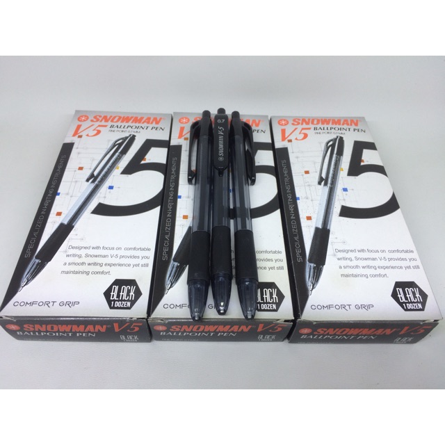 

Pulpen Snowman V5 0.7mm