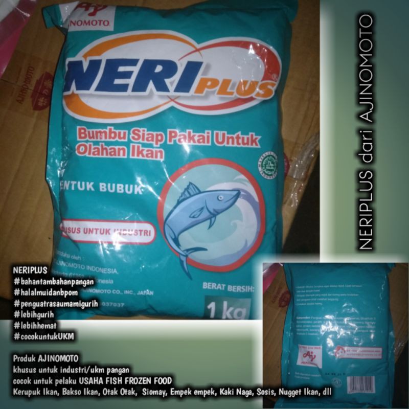 

NERIPLUS cocok untuk OLAHAN IKAN | magetan, madiun, pacitan, ponorogo, malang, nganjuk, blitar, batu