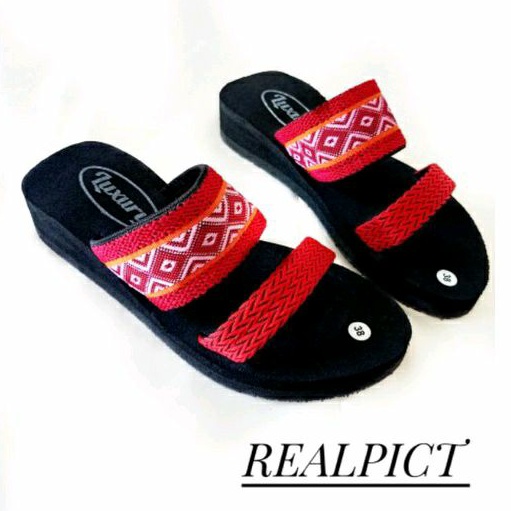 SANDAL WANITA SLOP - SANDAL SLOP KEKINIAN - SANDAL WANITA  STRAP DUA