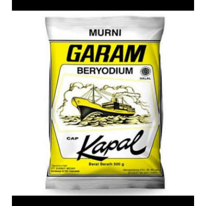 

Garam Kapal 500 gr