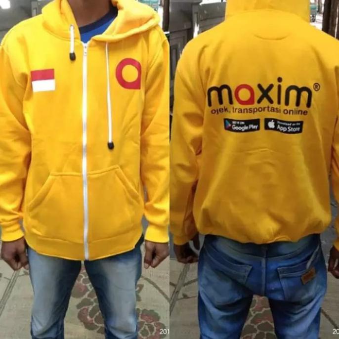 JAKET HOODIE ZIPPER SLETING DISTRO MAXIM OJEK ONLINE POLOS CUSTOM OJOL HOT SALE