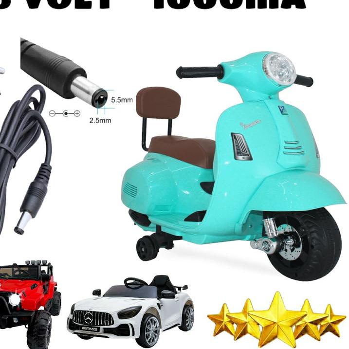 ♬ PUSAT ADAPTOR 6 VOLT CHARGER MOBIL MOBILAN AKI MOTOR MOTORAN ANAK CASSAN CAS AKI 6V 7AMPER 4AMPER 