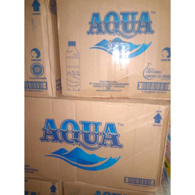 

Aqua Minuman Botol Air Mineral 600 ml