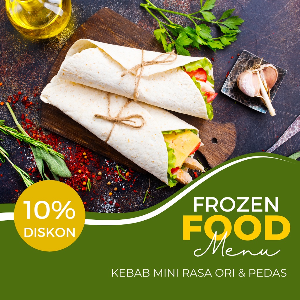 

Kebab Beef Mini Arshaka Food Rasa Ori & Pedas isi 10 pcs