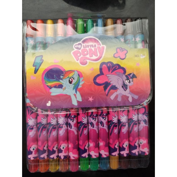 

CRAYON PUTAR 12 WARNA - ROLLING CRAYON - OIL PASTEL