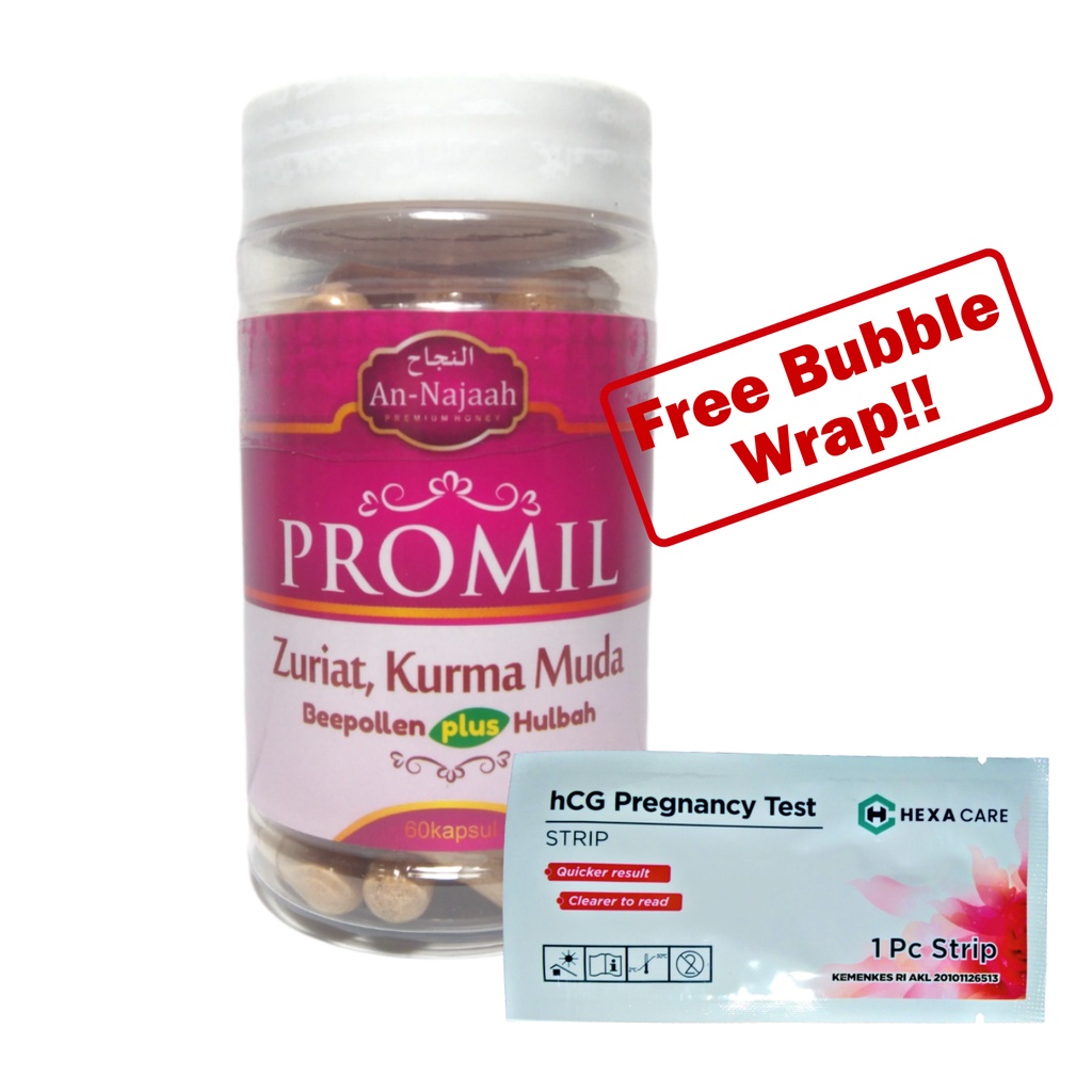 Kapsul Buah Zuriyat Plus | Penyubur Pria WANITA ( pROMIL ) free 1 tes pack