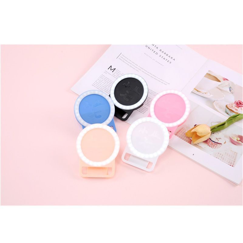 SELFIE RING LIGHT LED LAMPU VLOGGER RINGLIGHT CINCIN BULAT HP