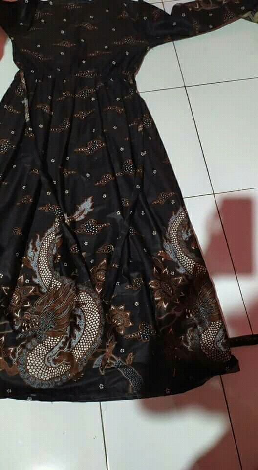 Gamis Batik Baju Batik Wanita Modern 2021 Termurah M L Xl Xxl Dian Putri