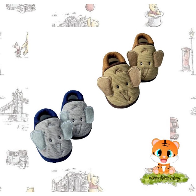 Sepatu Anak Laki Laki Perempuan / Sepatu Bayi 0-10 bulan / Sepatu Prewalker Bayi - Elephant