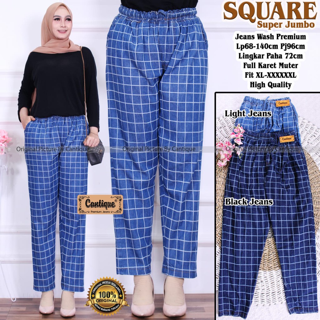 square jumbo pants by cantique