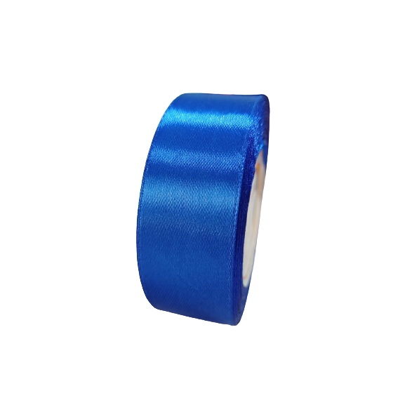 

Pita Satin Biru Benhur Ukuran 1 inch / 2,5cm Per Roll