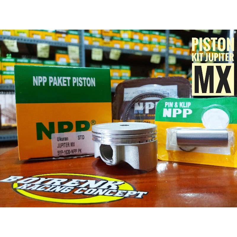 PISTON KIT SEHER JUPITER MX OVZ 50 sd 100 NPP - BOYRENK RACING