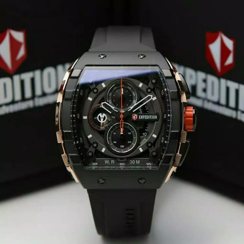 Jam Expedition E6782 Black / Rose gld Original
