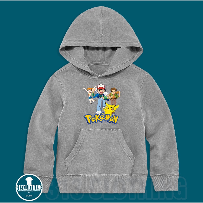Jaket Hoodie Anak Pokemon Hoodie Sweater Anak Pokemon