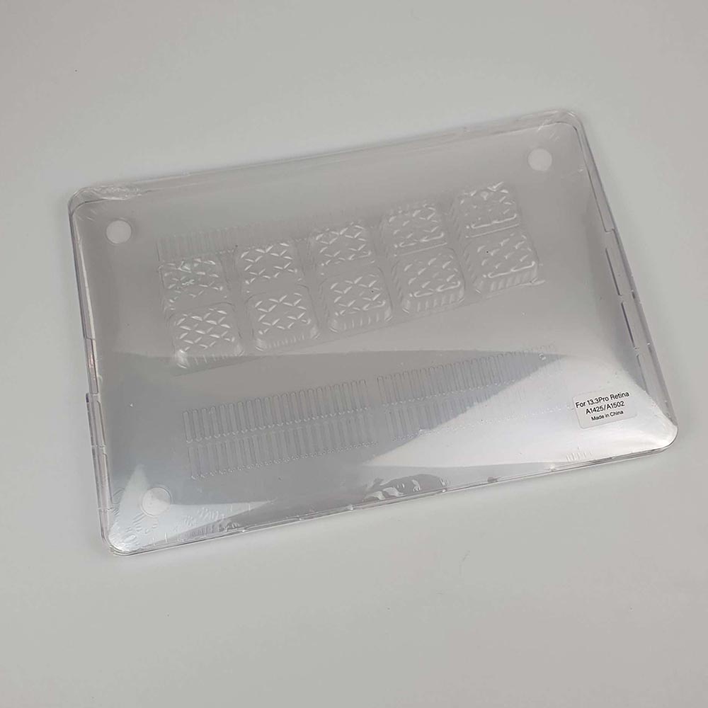 Crystal Case for Macbook Pro Retina 13.3 Inch A1502 A1425 - Transparent